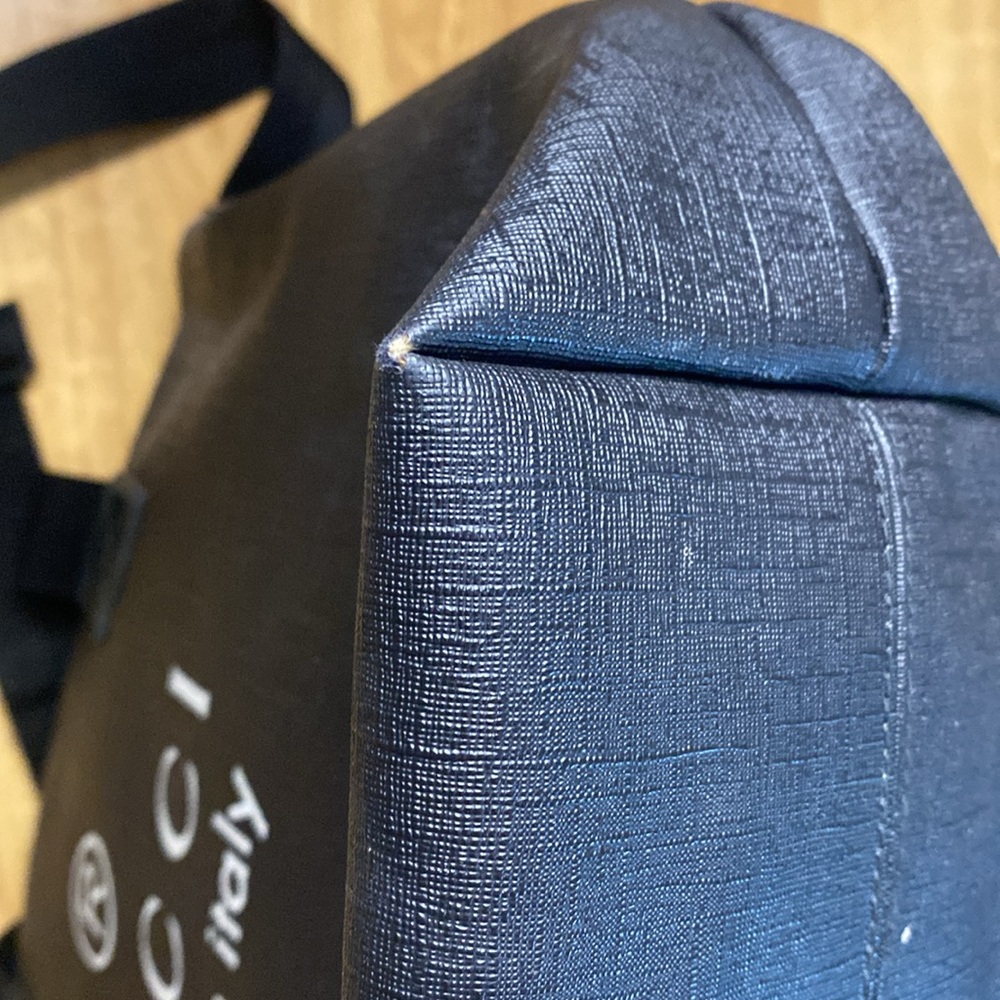 🖤 GUCCI Black PVC Tote and Shoulder Bag 🖤 - Picture 13 of 16